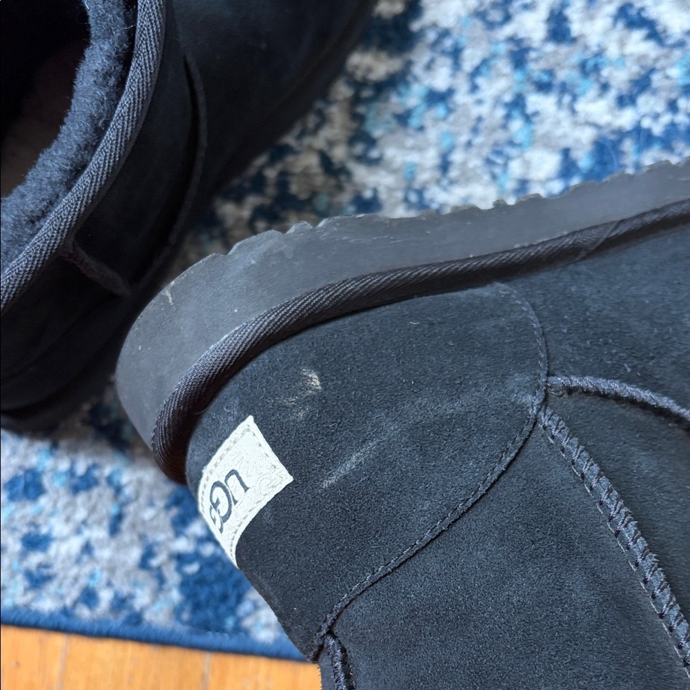 UGG Midnight Black Cozy Boots - Picture 3 of 7